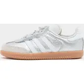 Adidas Originals Sapatilhas 'Samba' prata / branco