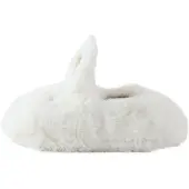 Next Pantufa bege / castanho escuro / branco