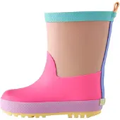 Next Bota de borracha bege escuro / turquesa / rosa
