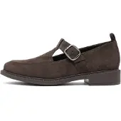 Rylko Mocassins castanho escuro / cinzento escuro