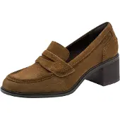 Tamaris Sapatos com cunha frontal conhaque
