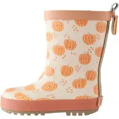 Next Bota de borracha bege claro / verde pastel / laranja / preto