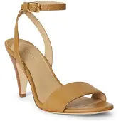 Ralph Lauren Sandálias com tiras 'GRACY' camelo