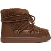 INUIKII para mulher. 1001.003.0282 Botas de Pele Curly marrom (37), Couro, Plano, Cordão, Casual