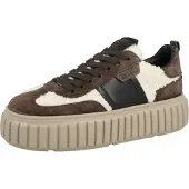 Kennel & schmenger Sapatilhas baixas 'ZAP' castanho escuro / preto / offwhite