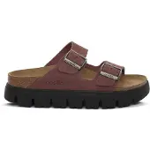 Birkenstock Sapato aberto 'Arizona Chunky' vermelho cereja