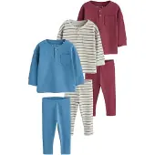 Next Pijama azul real / acinzentado / oliveira / bordeaux
