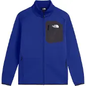 The North Face Casaco de velo funcional 'CREST' azul / preto