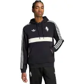 Adidas Sweatshirt de desporto 'JUVE' cor-de-rosa / preto / branco