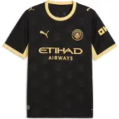 Puma Camisa funcionais 'MCFC' amarelo / preto
