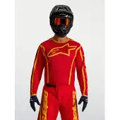 Alpinestars Fluid Apex V2 Homem MX Jersey Vermelho XL homens