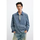 Desigual Camisa azul / navy / branco