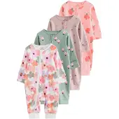 Next Pijama azul claro / castanho claro / cor-de-rosa / branco