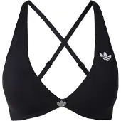 Adidas Soutien de desporto preto / branco