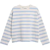 Armedangels Sweatshirt 'FRANKAA' azul claro / offwhite