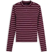 Tommy Hilfiger Camisa 'Essential' rosé / vermelho vinho