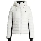 Ralph Lauren Casaco meia-estação preto / branco