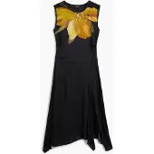 Desigual Vestido amarelo / amarelado / preto