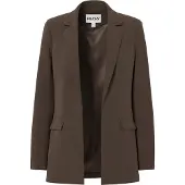 Pieces Blazer 'PCBossy' castanho escuro