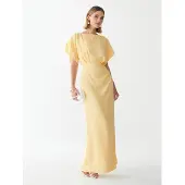 BWLDR Vestido 'SHANTI' amarelo
