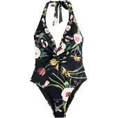 Ted Baker Fato de banho creme / mel / abe / preto
