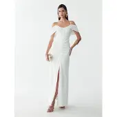 BWLDR Vestido 'Ida' branco