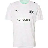 Puma Camisa funcionais menta / cor-de-rosa / preto / branco