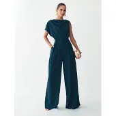 Willa Macacões 'Tammi' azul ciano