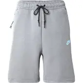 Nike Calças 'TECH FLC' azul claro / cinzento / preto