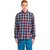 Element Camisa De Manga Comprida Button Down Flannel Regular Fit