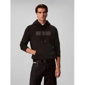 Calvin Klein Sweatshirt cinzento escuro / preto