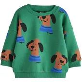 Next Sweatshirt azul / castanho / castanho escuro / verde