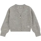 We fashion Casaco de malha cinzento