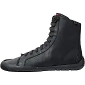 Camper para mulher. K400861-001 Botins de pele Peu Path+ preto (36), Couro, Plano, Cordão, Casual