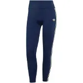 Adidas Calças de desporto creme / azul escuro