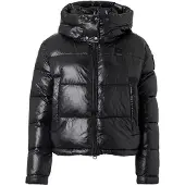 Blauer.USA para mulher. 26WBLDC02071 Casaco acolchoado Gloria preto (M), Casual, Poliamida