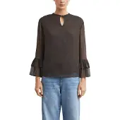Comma Blusa castanho escuro