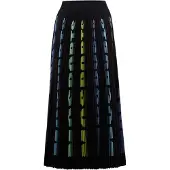 Marc Cain Saia azul claro / antracite / menta / verde claro