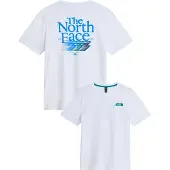 The North Face Camisa verde escuro / branco