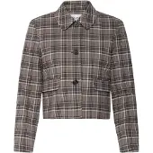 B.young Blazer 'BYEstolo' brocado / antracite / branco