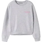 Name it Sweatshirt 'NKFVIMA' acinzentado / rosa