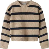 Name it Pullover 'NKFVNILLA' camelo / preto