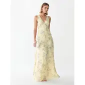 BWLDR Vestido 'CHELSEA DRESS' amarelo pastel / verde / roxo pastel