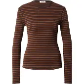 Drykorn Camisa 'NURIT_2' chocolate / laranja