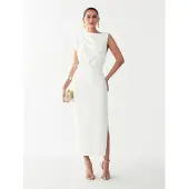 St MRLO Vestido de cocktail branco