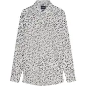 Olymp Camisa castanho claro / abe / branco
