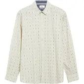s.Oliver Camisa bege / greige / preto