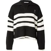 Patrizia pepe Pullover preto / branco