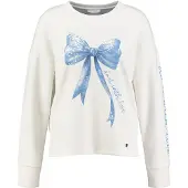 Key Largo Sweatshirt ' BOW ' creme / azul