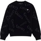 Carlo colucci Pullover cinzento escuro / preto / branco